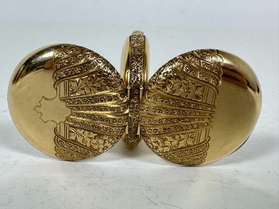 14K Gold Antique Elgin Pocket Watch Ser # 169130 Not Running Possible Main Spring 15 Jewels - See Photos 32.7g [Photo 11]