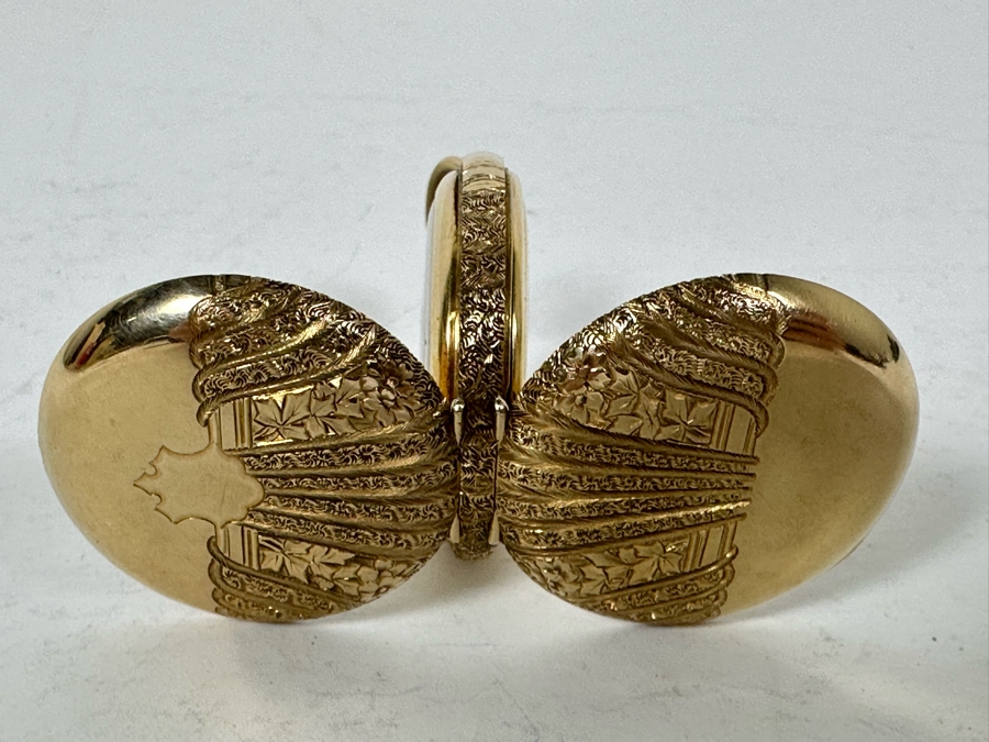 14K Gold Antique Elgin Pocket Watch Ser # 169130 Not Running Possible Main Spring 15 Jewels - See Photos 32.7g [Photo 12]