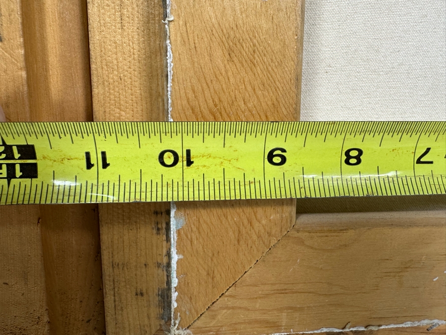 Original Bald Eagle In Flight Oil Painting On Canvas Signed 1979 G. Jensen 10 X 8 Framed 15.5 X 13.5 [Photo 8]