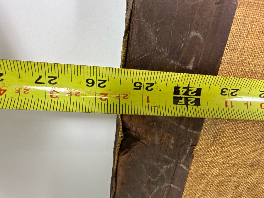 Antique Chinese Qing Dynasty Chinese Export Paintings Of Interiors Oil Painted On Canvas 25.5 X 20.5 Doheny Estate [Photo 31]