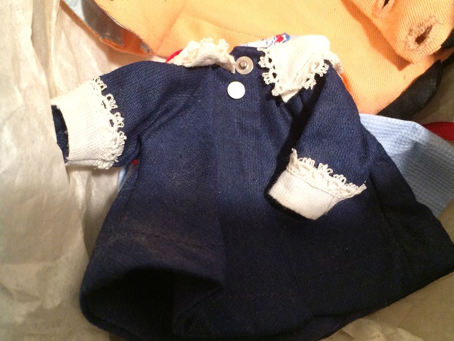 Vintage Ginny Madame Alexander Alexander-Kins Doll with Five Outfits [Photo 13]