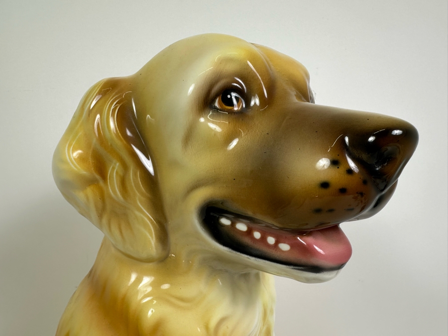 Large Ceramic Dog Made In Italy 23H [Photo 4]