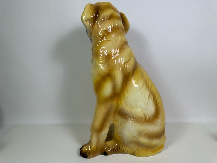 Large Ceramic Dog Made In Italy 23H [Photo 5]