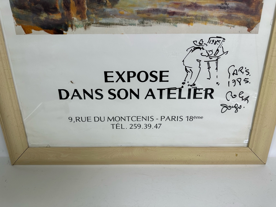 Robert Dago (1926-2016) Hand Signed Artist Poster 20 X 28 [Photo 4]