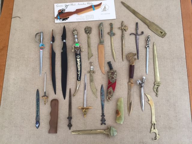 (26) Collectible Letter Opener Lot
