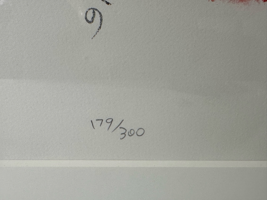 Pair Of Wang Lan (1922-2003, Taiwan, Province of China) Hand Signed Limited Edition Prints Numbered 70 Of 300 And 179 Of 300 13.5 X 19.5 Framed 22 X 28 [Photo 12]