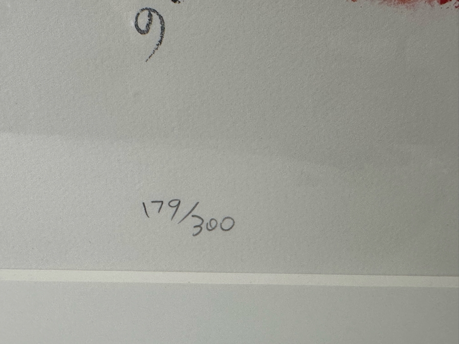 Pair Of Wang Lan (1922-2003, Taiwan, Province of China) Hand Signed Limited Edition Prints Numbered 70 Of 300 And 179 Of 300 13.5 X 19.5 Framed 22 X 28 [Photo 11]