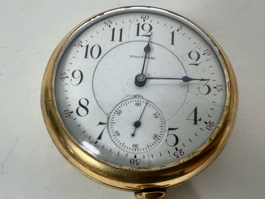 Antique Vanguard Waltham Mass Pocket Watch With 21 Ruby Jewels Not ...