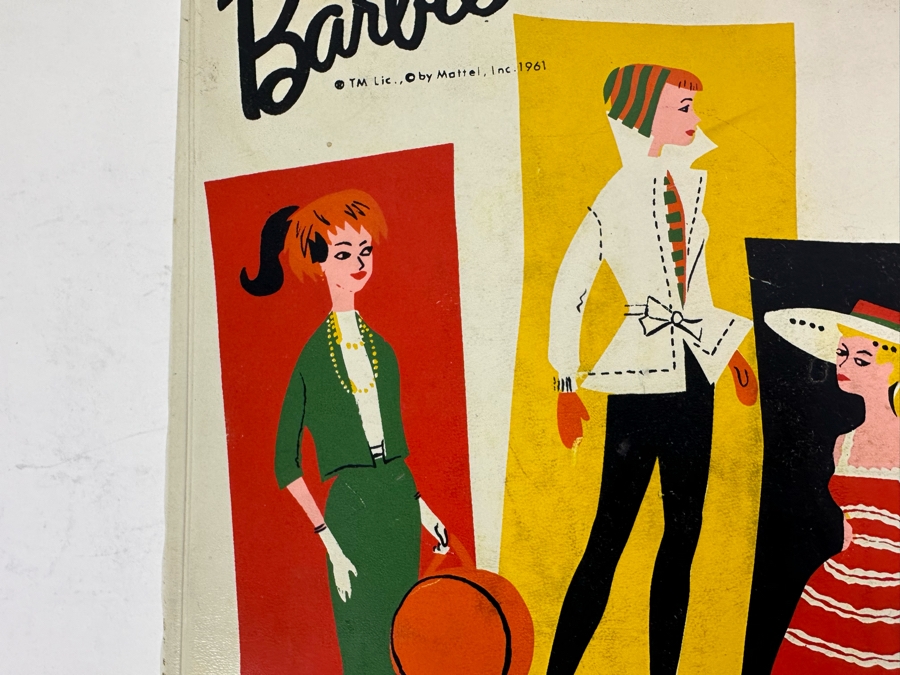 Vintage 1961 Barbie Ponytail Doll Case 11W X 12D X 3H [Photo 3]