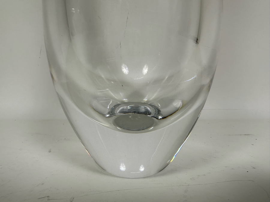 Vintage Orrefors Swedish Crystal Modernist Decanter With Stopper 15H [Photo 3]