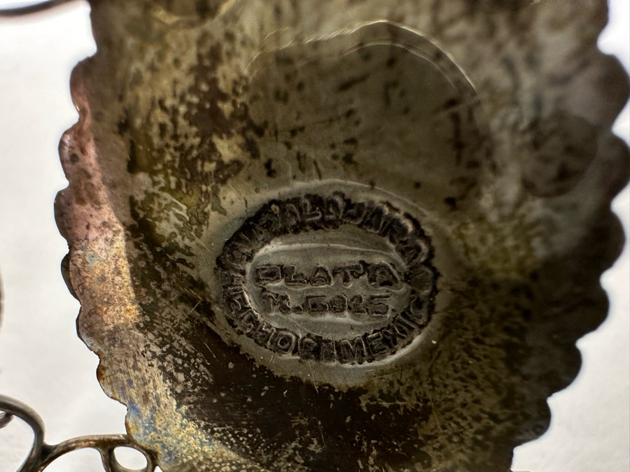 Sterling Silver Mexican Bracelet 2.5W 41.5g [Photo 9]