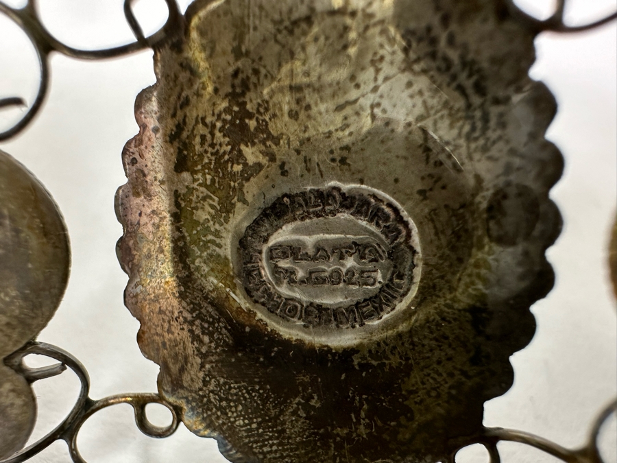 Sterling Silver Mexican Bracelet 2.5W 41.5g [Photo 7]