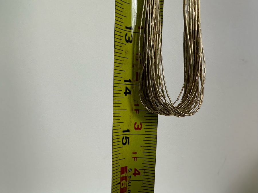 Sterling Silver Multi-Strand 29' Necklace 40.9g [Photo 7]