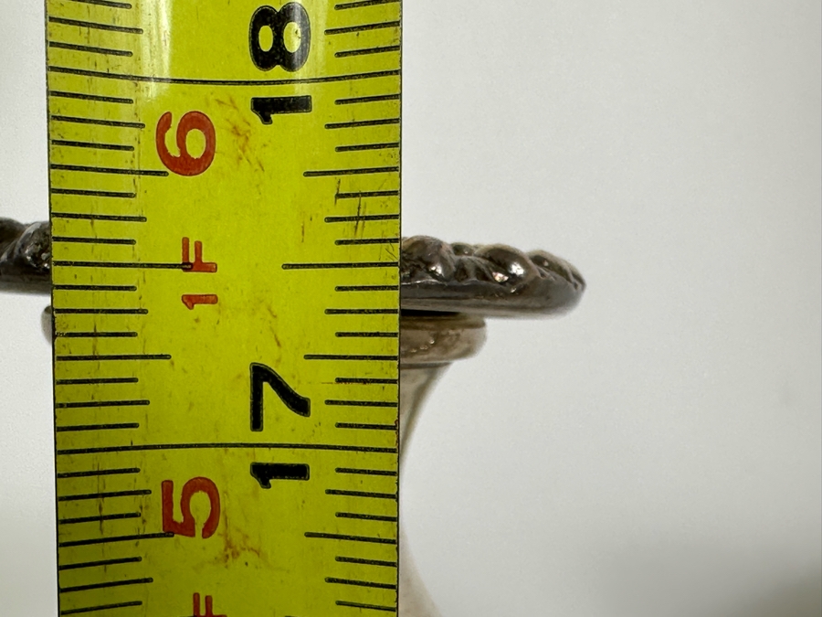 Just Added - Pair Of Silverplate Candelabras 17W X 17.5H [Photo 9]