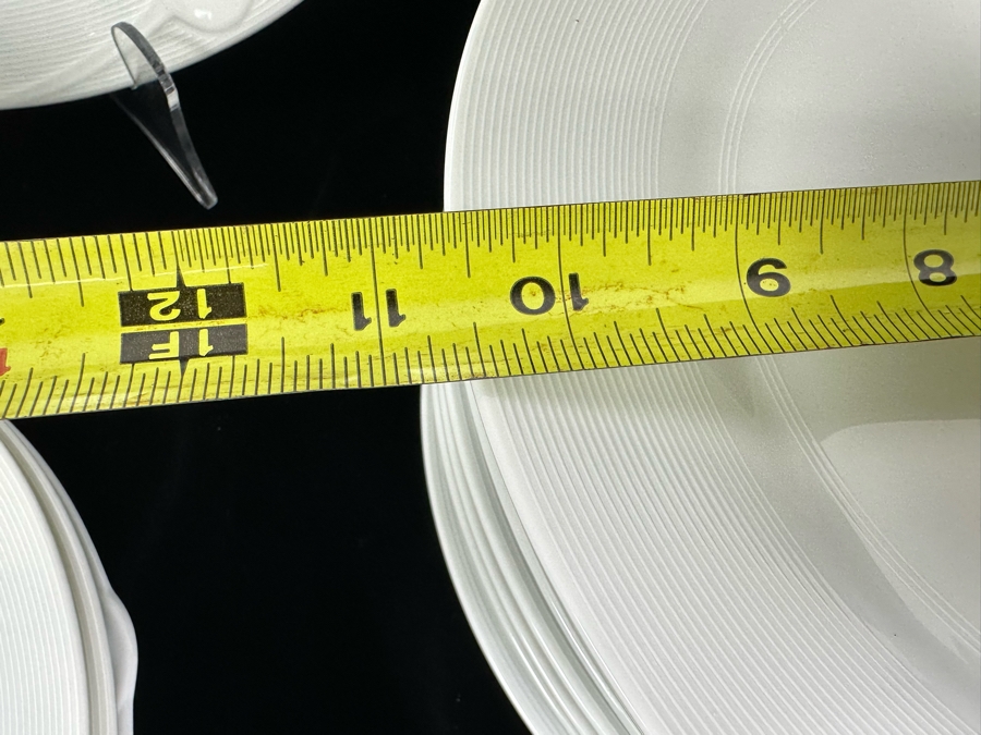 Hutschenreuther Germany Fleuron Chloe Paris Decor Rotonde White China Service - See Photos [Photo 15]