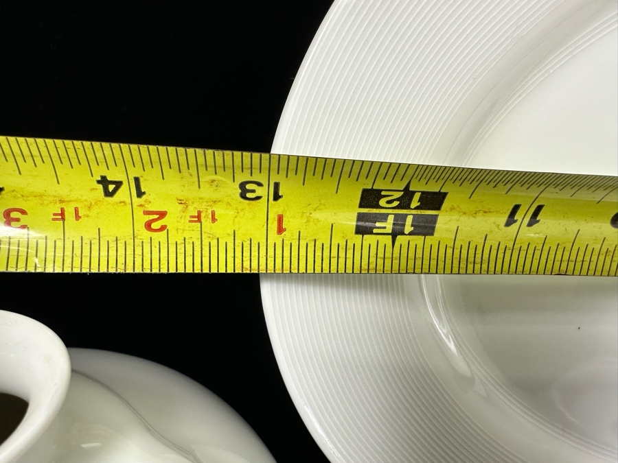 Hutschenreuther Germany Fleuron Chloe Paris Decor Rotonde White China Service - See Photos [Photo 17]