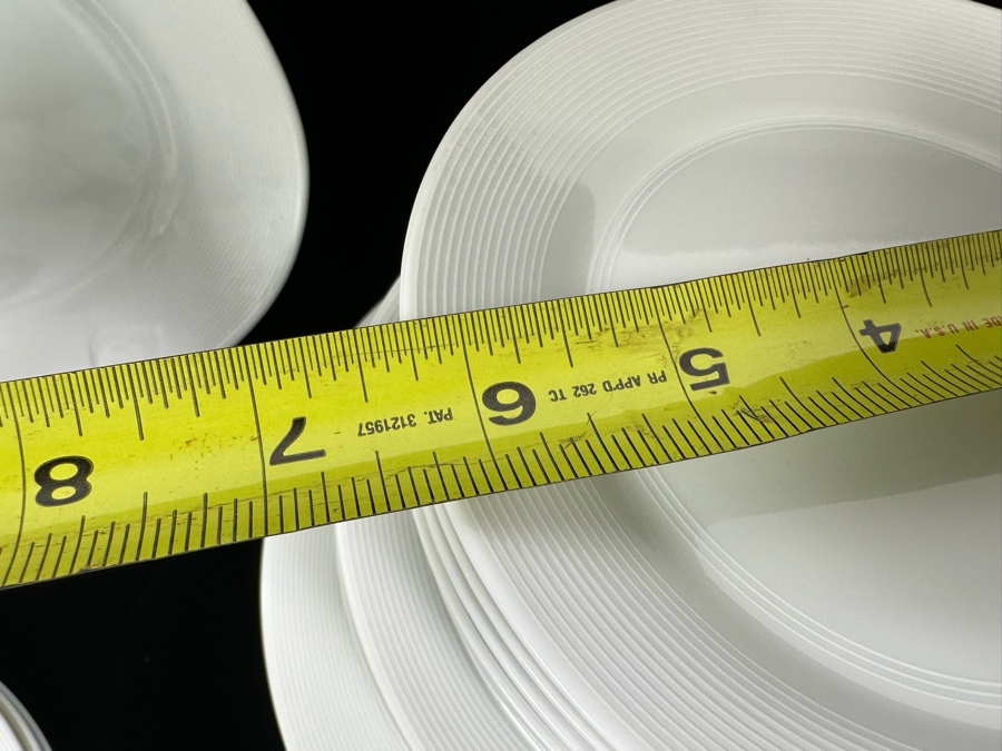 Hutschenreuther Germany Fleuron Chloe Paris Decor Rotonde White China Service - See Photos [Photo 13]