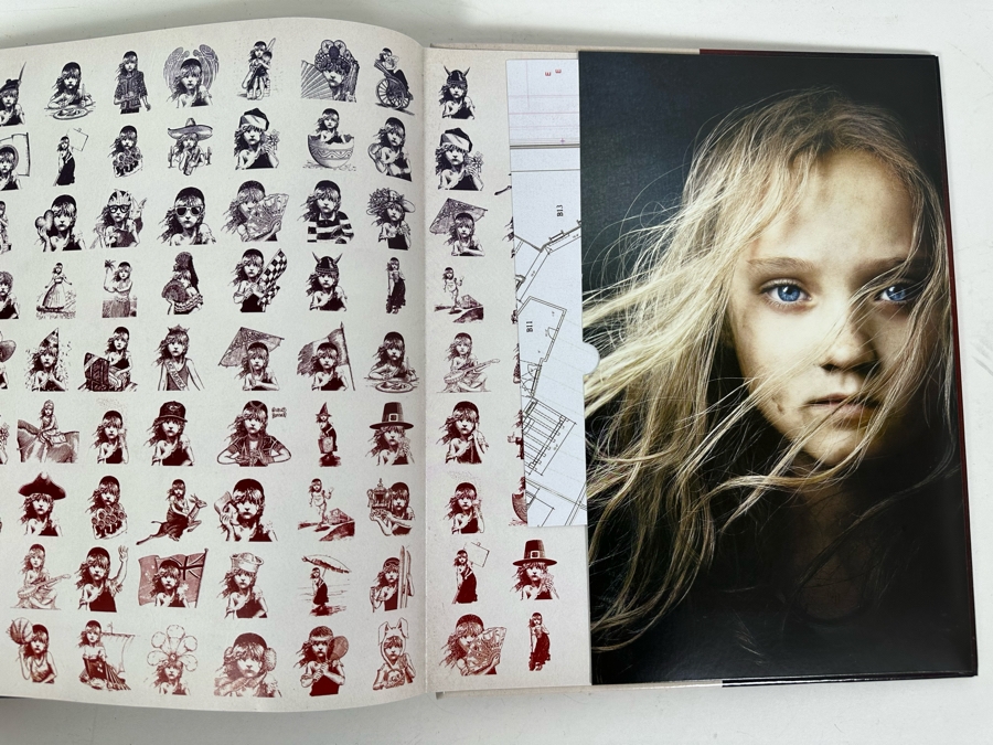 Les Miserables From Stage To Screen Hardcover Book With Rare Facsimile Memorabilia [Photo 3]