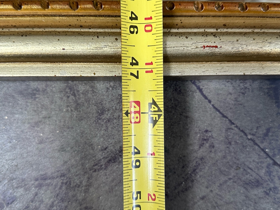 Gold Tone Wall Mirror By Carolina Mirror 32 X 47 [Photo 4]