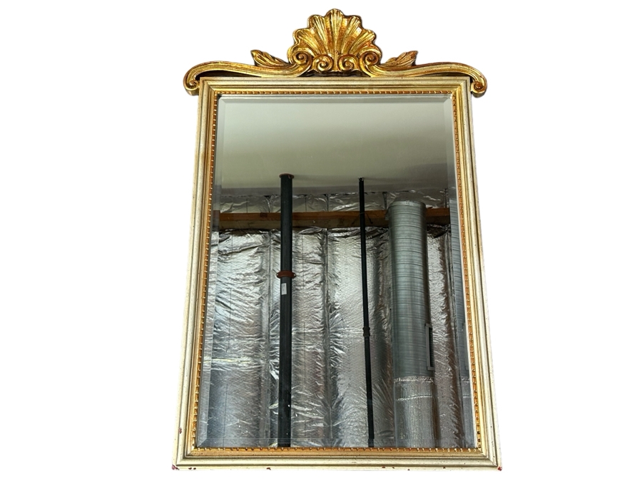 Gold Tone Wall Mirror By Carolina Mirror 32 X 47 [Photo 1]