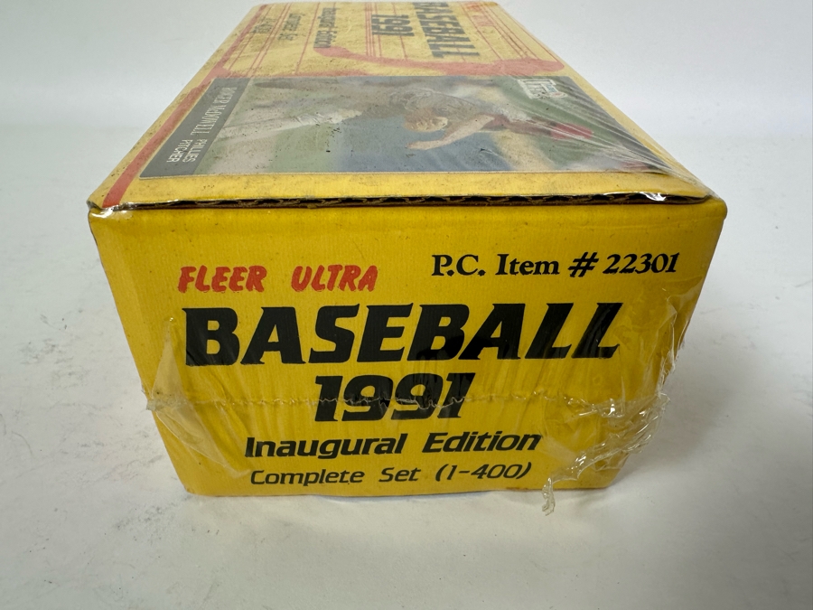 Fleer Ultra Baseball Cards 1991 Inaugural Edition Complete Set (1-400) Sealed [Photo 5]