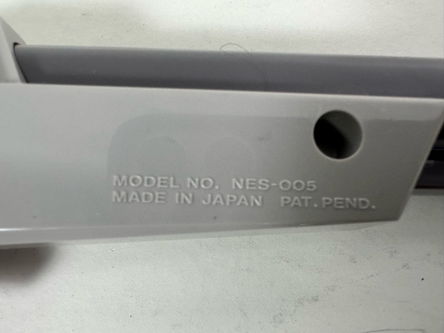 1985 Nintendo Zapper Gun Control, Nintendo Game Controller And Nintendo Konami Top Gun Game Cartridge [Photo 6]