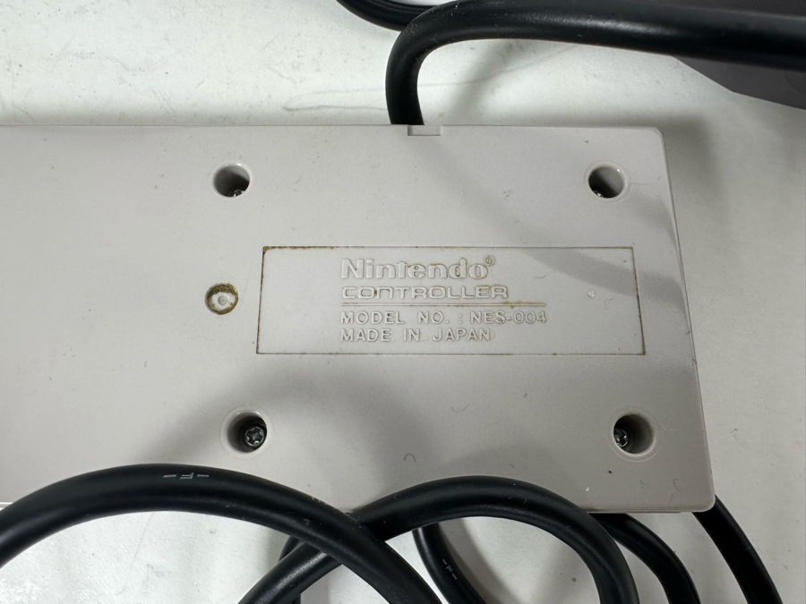 1985 Nintendo Zapper Gun Control, Nintendo Game Controller And Nintendo Konami Top Gun Game Cartridge [Photo 8]