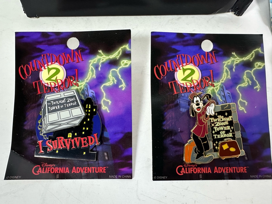 Vintage Disneyland Trading Pins: The Haunted Mansion And Five Limited Edition Pins [Photo 6]