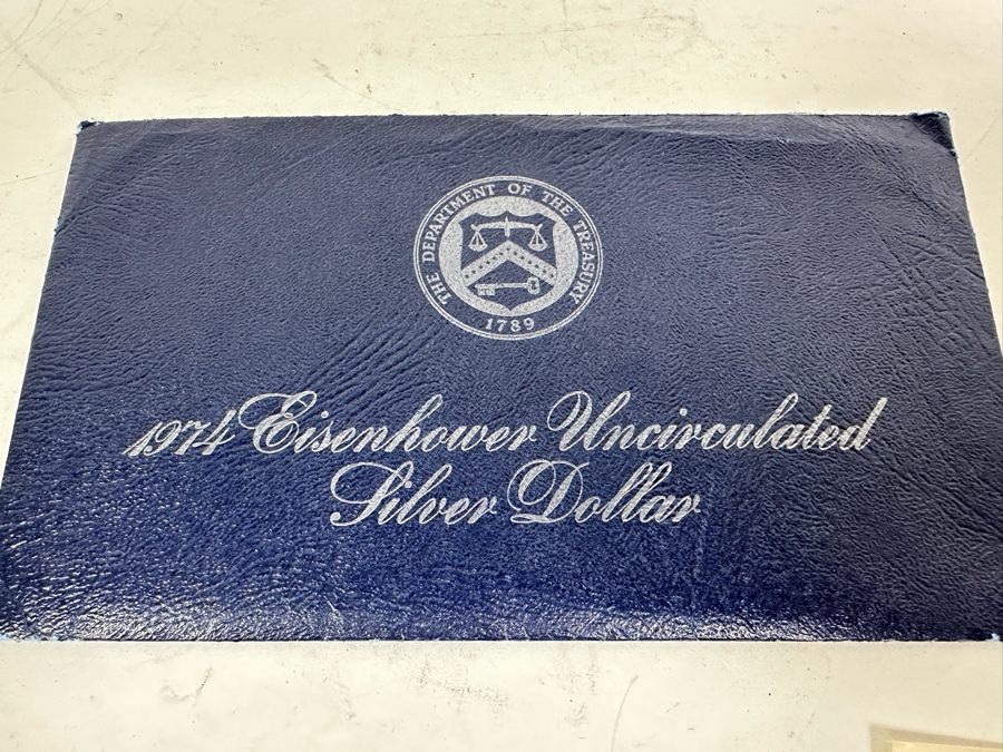 1974 Eisenhower Uncirculated Silver Dollar [Photo 8]