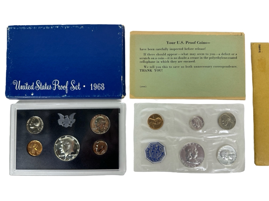 1960 & 1968 United States Proof Sets