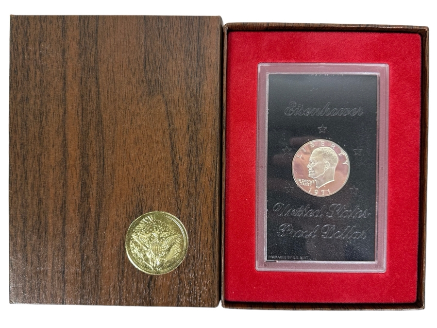 1971 Eisenhower United States Proof Dollar 1971-eisenhower-united-states-proof-dollar