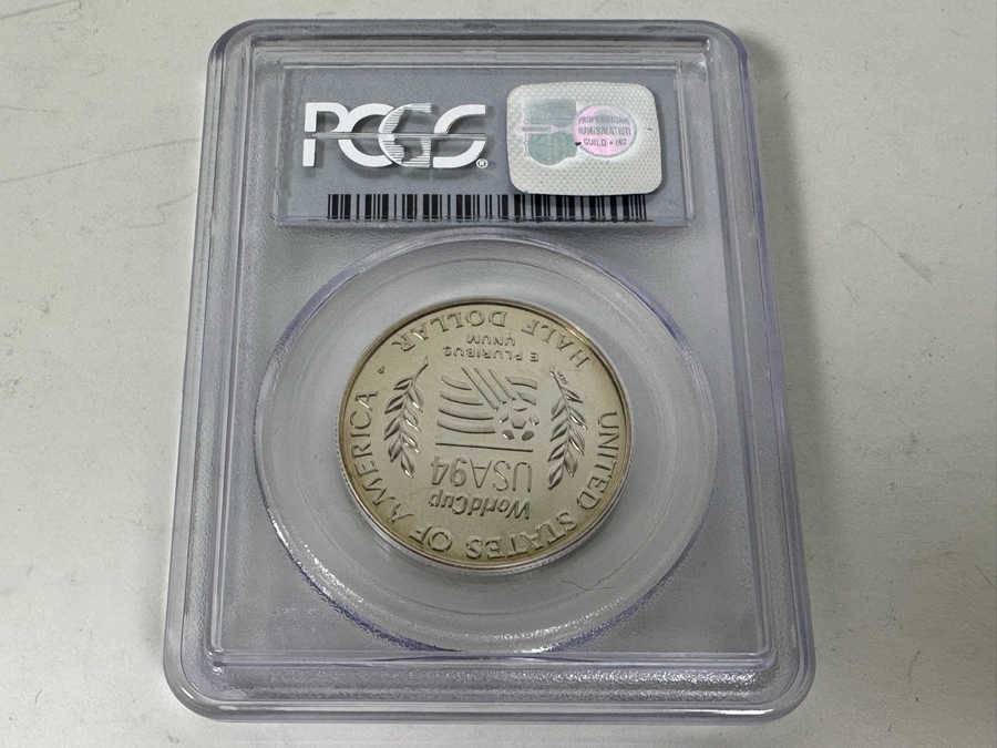 Graded Coin 1994-P World Cup PCGS PR69DCAM Commemorative [Photo 4]
