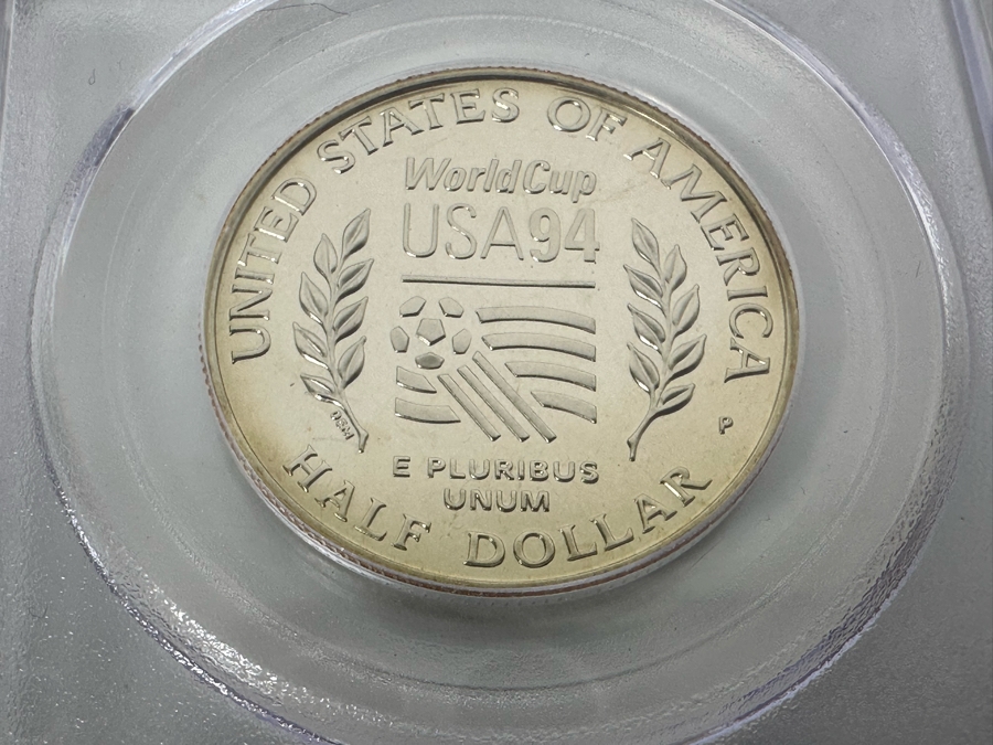 Graded Coin 1994-P World Cup PCGS PR69DCAM Commemorative [Photo 5]