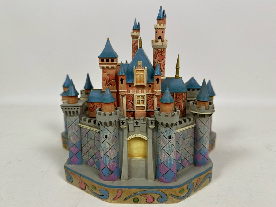Disney Traditions Jim Shore 'True Love's Castle' By Enesco Walt Disney Showcase Collection With Box  [Photo 7]