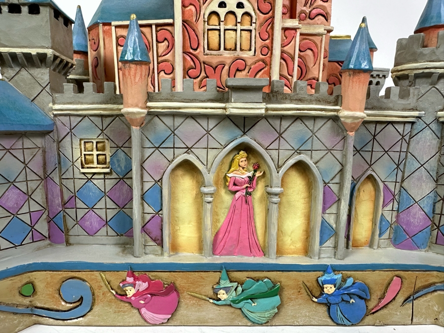 Disney Traditions Jim Shore 'True Love's Castle' By Enesco Walt Disney Showcase Collection With Box  [Photo 5]