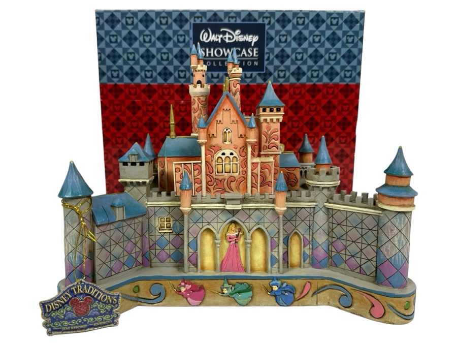 Disney Traditions Jim Shore 'True Love's Castle' By Enesco Walt Disney Showcase Collection With Box  [Photo 1]