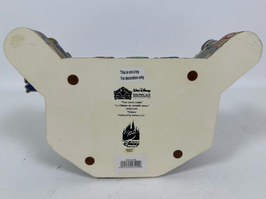 Disney Traditions Jim Shore 'True Love's Castle' By Enesco Walt Disney Showcase Collection With Box  [Photo 8]