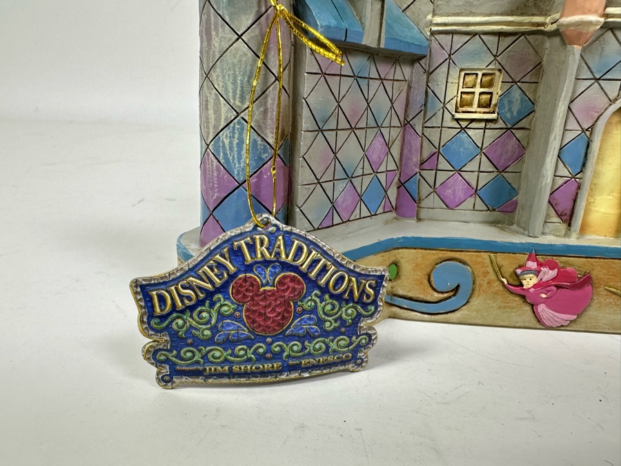 Disney Traditions Jim Shore 'True Love's Castle' By Enesco Walt Disney Showcase Collection With Box  [Photo 4]
