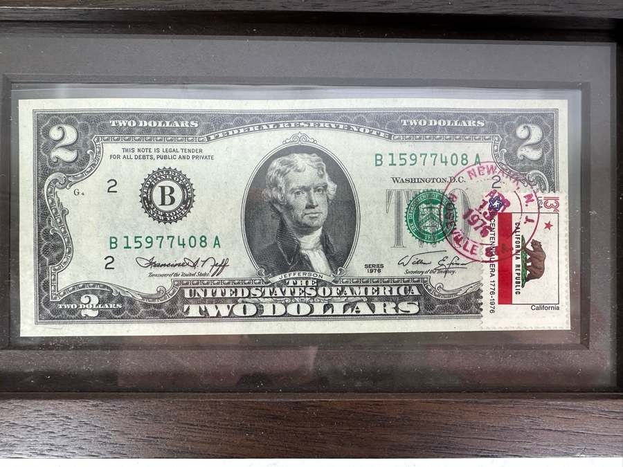 Pair Of Two Dollar Bills 1976 & 1953 [Photo 2]