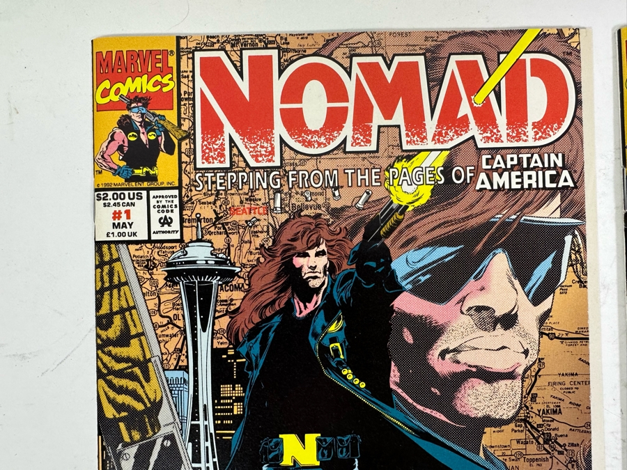 Four Nomad #1 Marvel Comic Books [Photo 3]