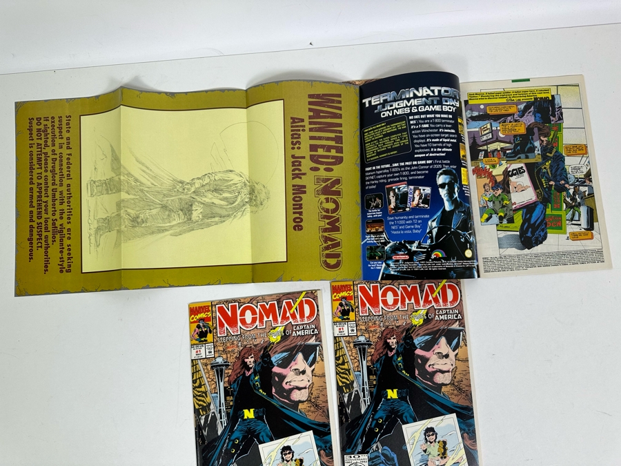 Four Nomad #1 Marvel Comic Books [Photo 6]