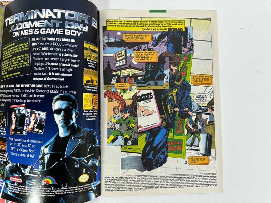 Four Nomad #1 Marvel Comic Books [Photo 7]