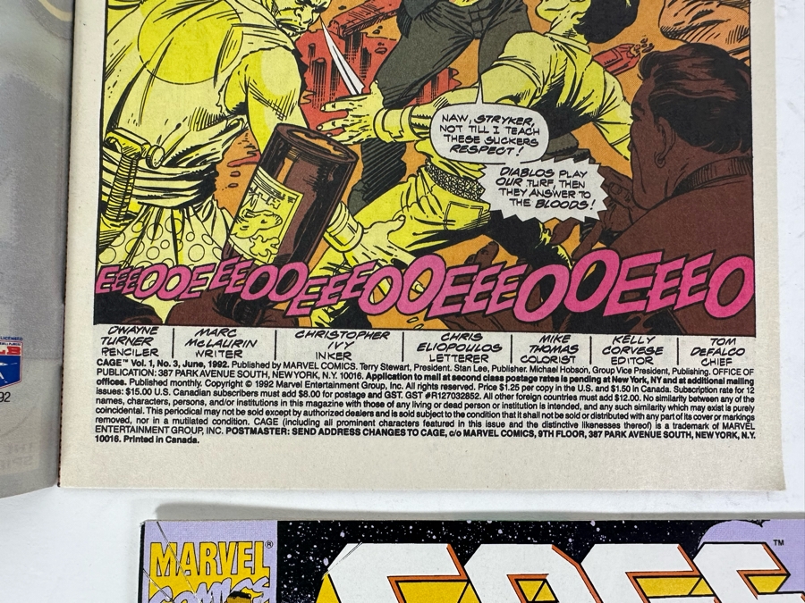 Four Cage #3 Face To Face With The Punisher Comic Books [Photo 7]