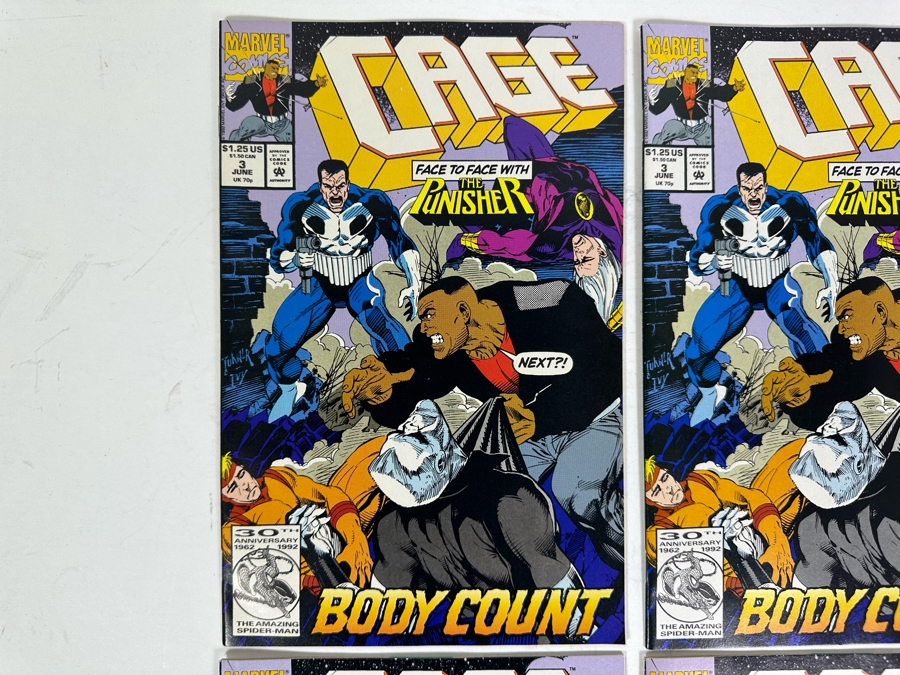 Four Cage #3 Face To Face With The Punisher Comic Books [Photo 2]