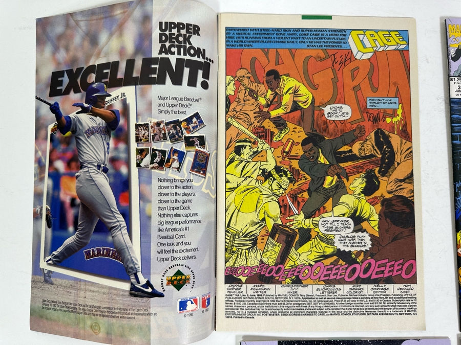 Four Cage #3 Face To Face With The Punisher Comic Books [Photo 6]