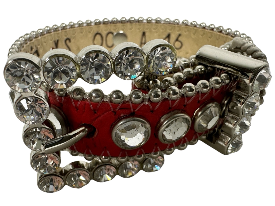 B. B. Simon Studded Dog Collar XS