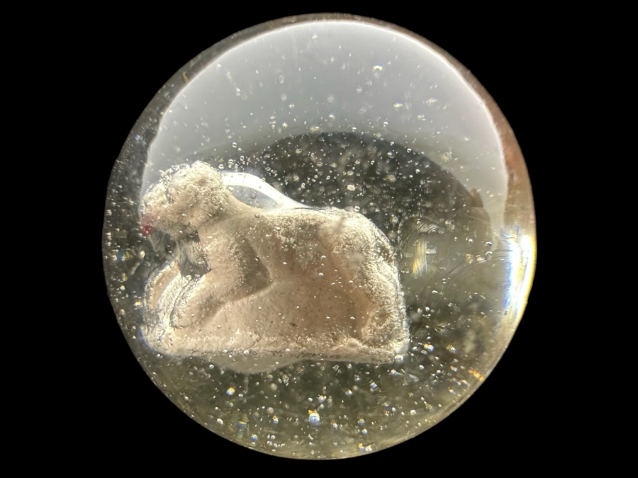 Rare Large Sulphide Marble With Dog 1.5W [Photo 1]