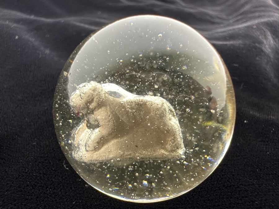Rare Large Sulphide Marble With Dog 1.5W [Photo 4]