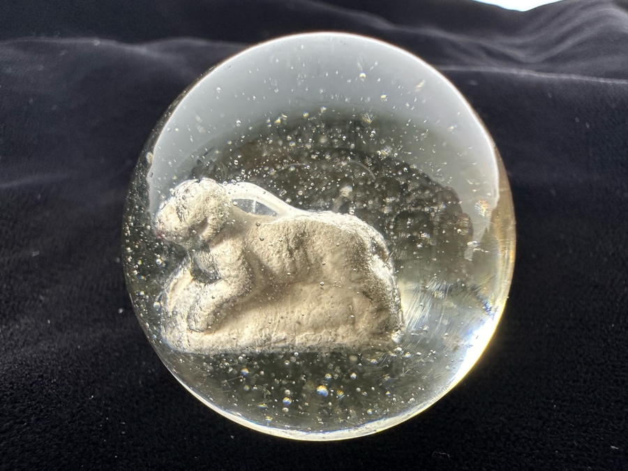 Rare Large Sulphide Marble With Dog 1.5W [Photo 3]