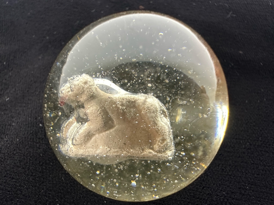 Rare Large Sulphide Marble With Dog 1.5W [Photo 2]